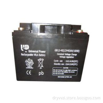 MF Sealed Deep Cycle Lead Acid Battery 12V 45Ah for club ca